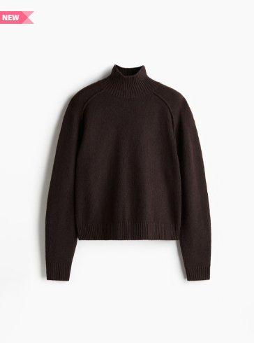 Ribbed Turtleneck Jumper