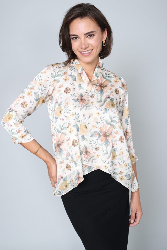 Floral Printed Casual Top