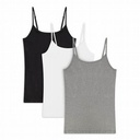 Adira Pack Of 3 Starter Camisole - Padded - Multi-Color