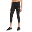 Active 3/4 Women Black Tights